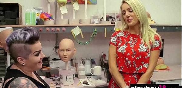  Kate takes us to a factory where the sexdolls are made